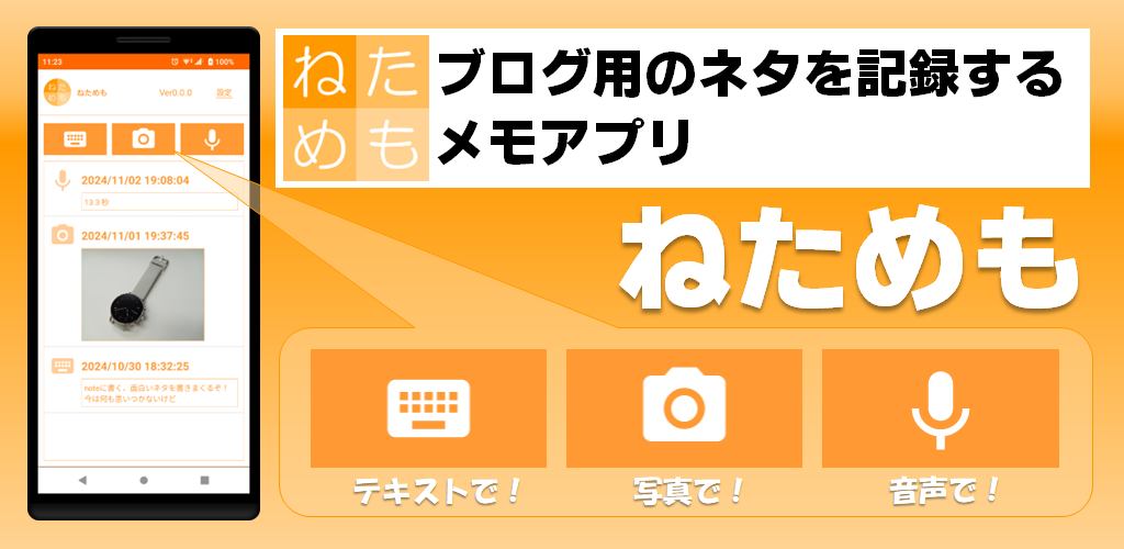 「ねためも」のフューチャーグラフィックス